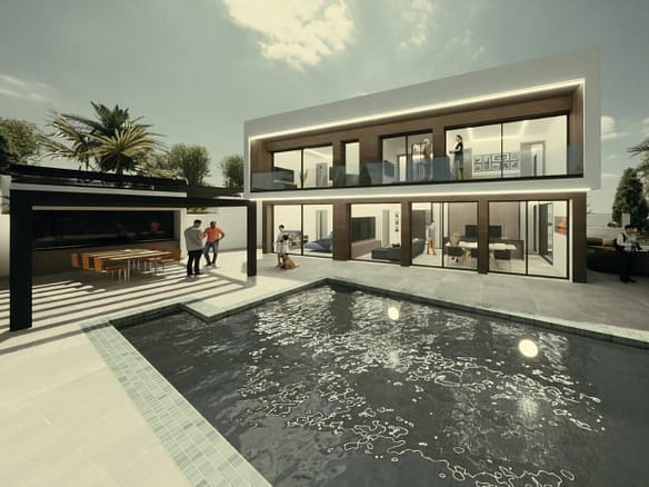 Villa de obra nueva en venta en Calpe Carrio