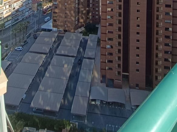 1-slaapkamerappartement met zeezicht in Benidorm